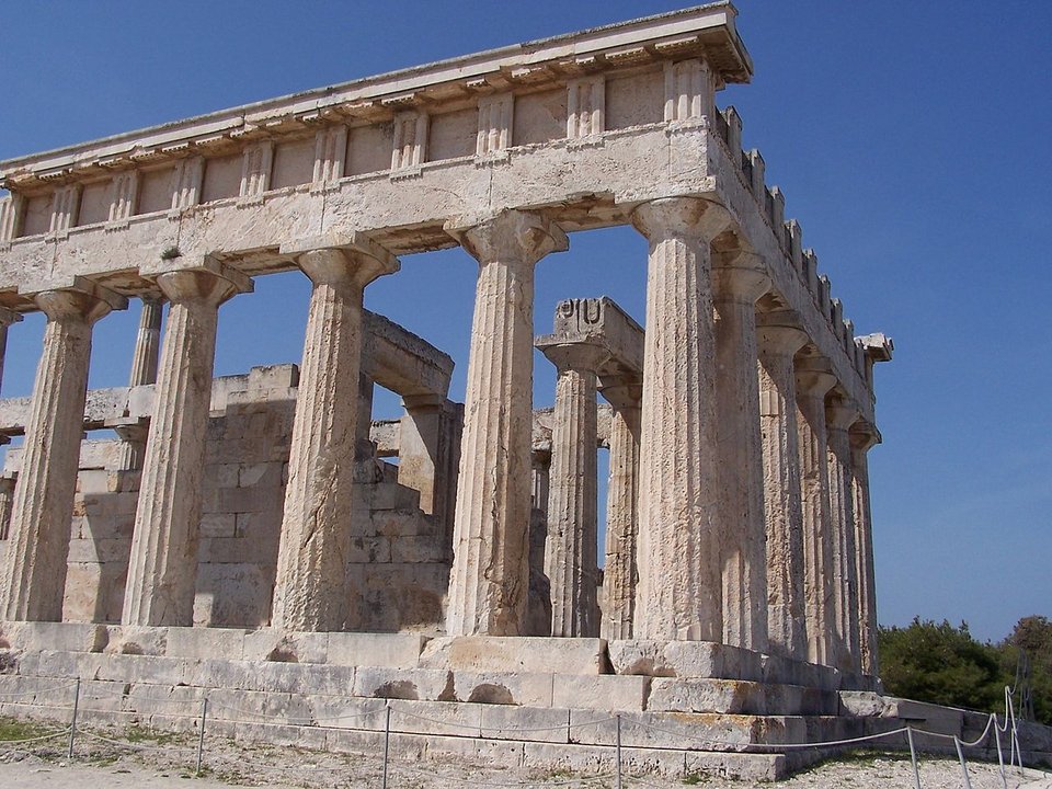 Ο περίφημος Ναός της Αθηνάς Αφαίας