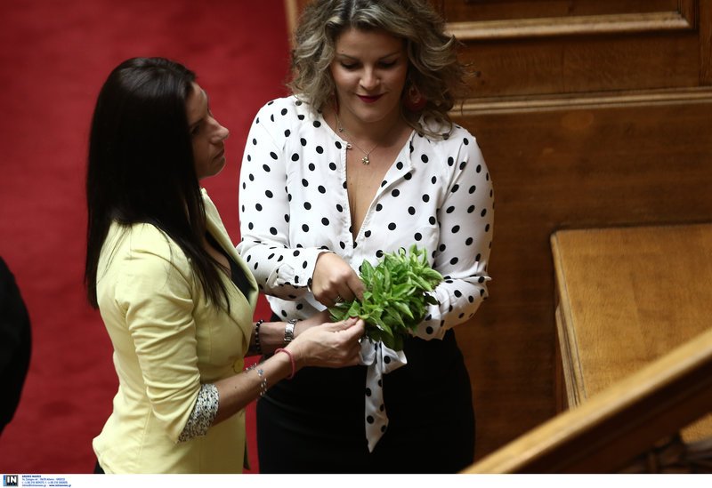 Το παρασκήνιο του αγιασμού στη Βουλή: Οι selfies, οι καλοντυμένες βουλευτίνες, τα πηγαδάκια και οι αλλαγές θέσεων [εικόνες] | iefimerida.gr 46