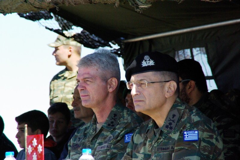 Ο αρχηγός ΓΕΣ αντιστράτηγος Αλκιβιάδης Στεφανής