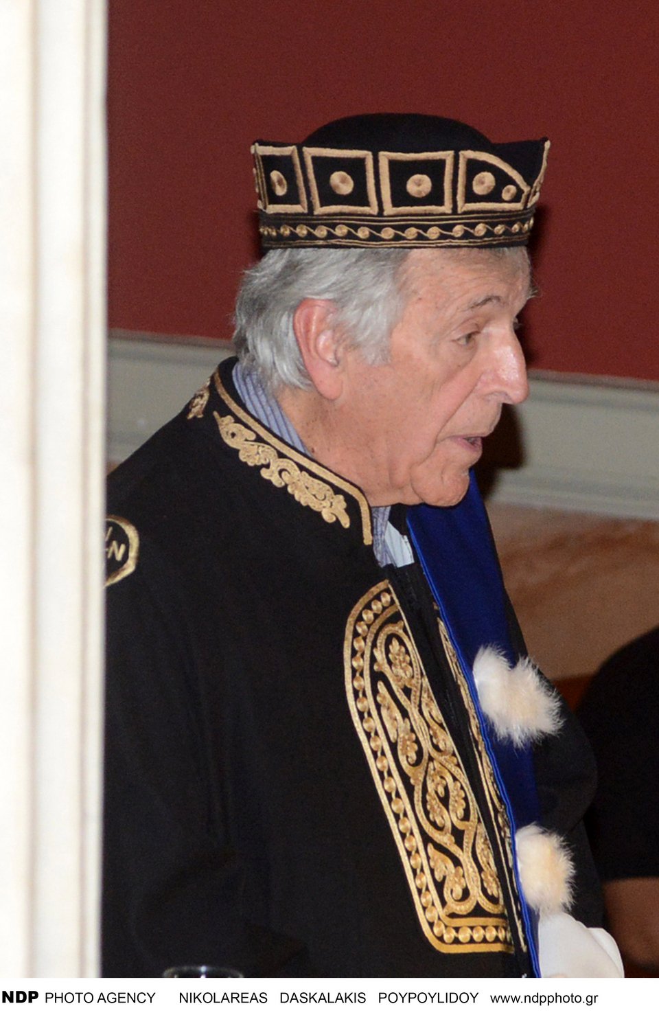Η τελετή αναγόρευσης του Κώστα Γαβρά πραγματοποιήθηκε στη Μεγάλη Αίθουσα του Εθνικού και Καποδιστριακού Πανεπιστημίου Αθηνών