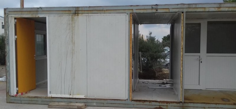 Δείτε τα κοντέινερ που έστειλε η Ρένα Δούρου στο Βενιζέλειο νοσοκομείο -Σε άθλια κατάσταση [εικόνες] | iefimerida.gr 3