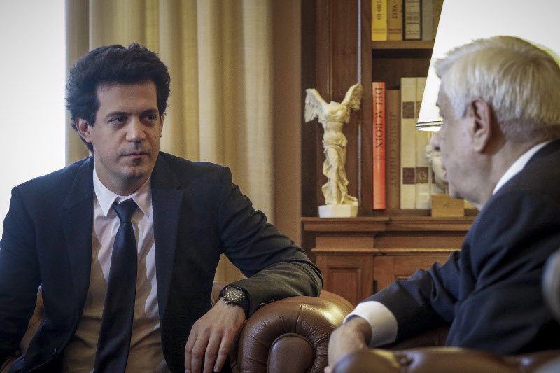 Η συνάντηση έγινε στο Προεδρικό Μέγαρο- φωτογραφία eurokinissi