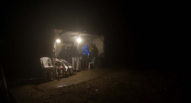 Το καταφύγιο στην κορυφή στο Αρτεμίσιο. Φωτογραφία: Sparta Photography Club