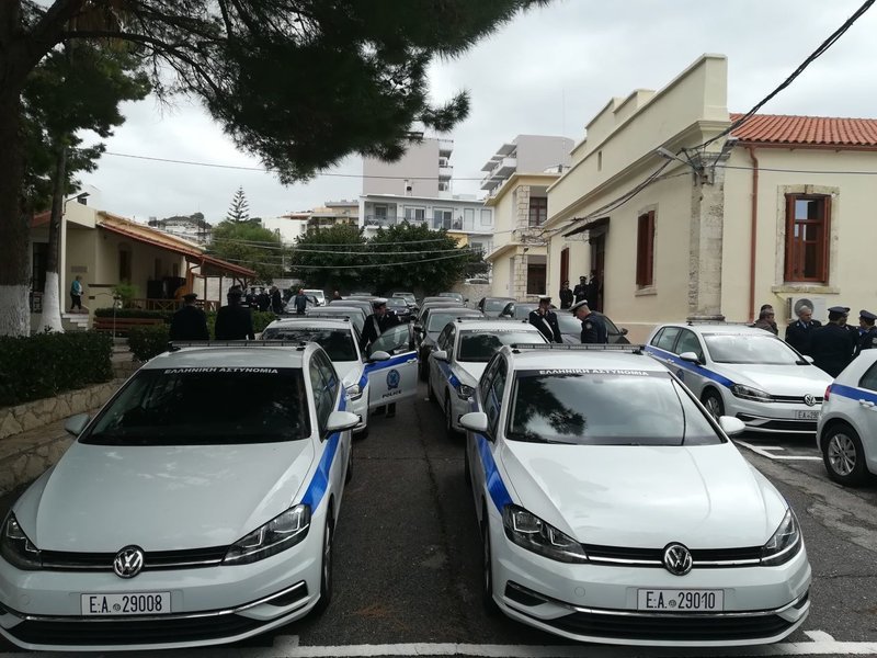 Δωρεά Λεμπιδάκη στην Περιφερειακή Διεύθυνση Κρήτης της ΕΛΑΣ