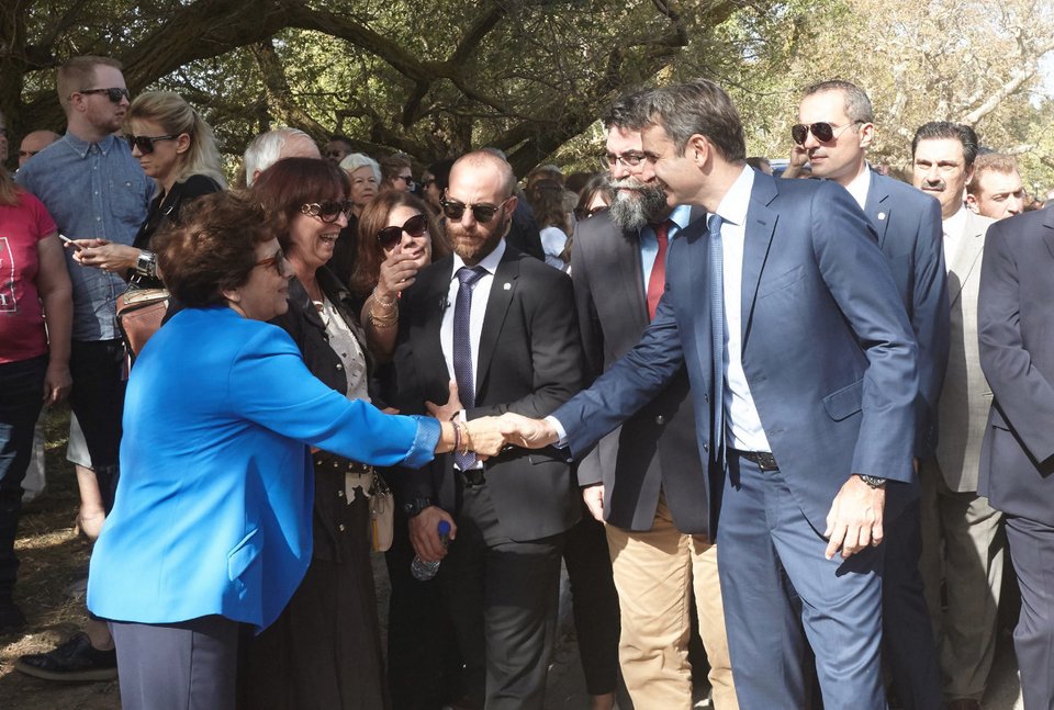 Μαζί με τον Κυριάκο Μητσοτάκη στην Κεφαλονιά βρέθηκε και ο Βασίλης Οικονόμου