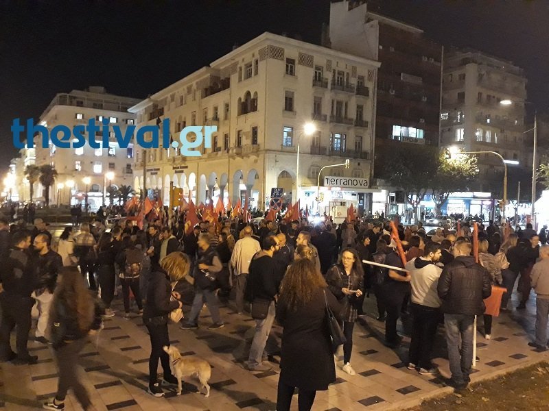 Πορεία του ΚΚΕ στη Θεσσαλονίκη