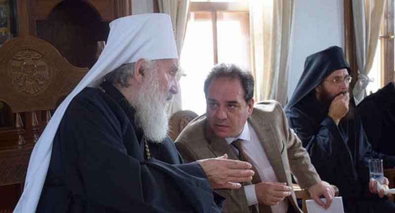 Ο Πατριάρχης Σερβίας στο Αγιον Ορος -Η τιμητική υποδοχή που του επεφύλαξε η Ιερά Κοινότης και ο διοικητής [εικόνες] | iefimerida.gr 4