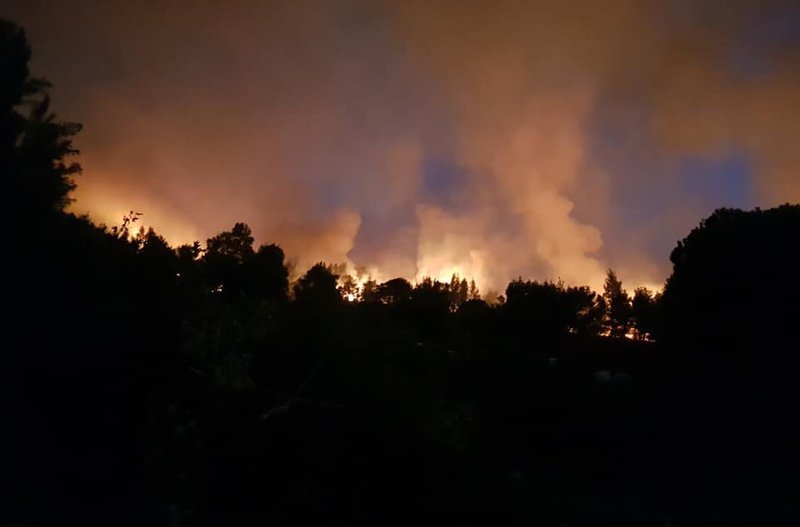 Δεν κινδύνευσαν κατοικημένες περιοχές