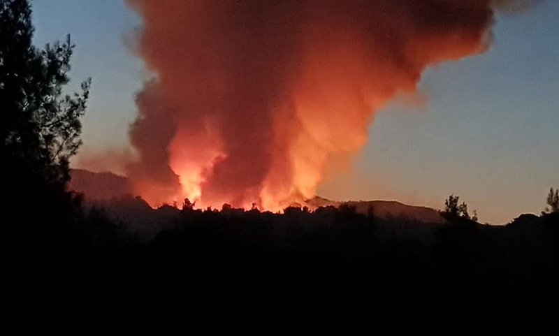 Ηλικιωμένα άτομα και άτομα με προβλήματα απομακρύνθηκαν προληπτικά από το χωριό Σάρτη