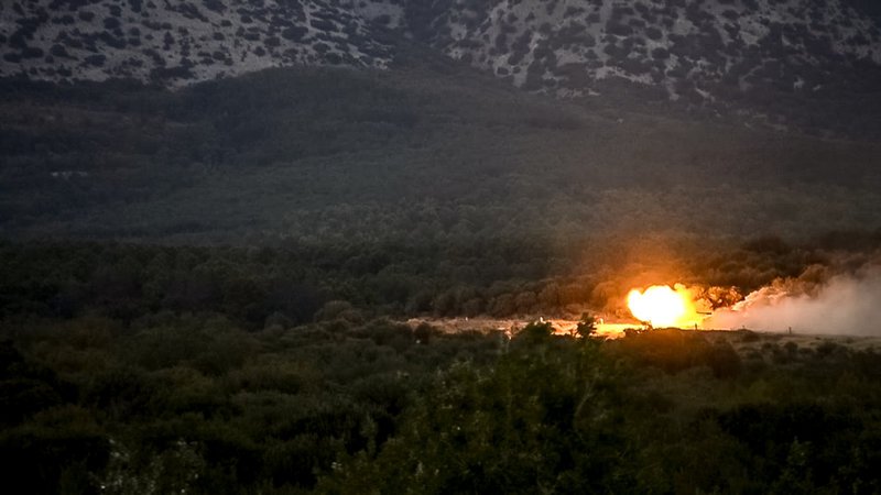 Οι εκρήξεις ισοπεδώνουν τα πάντα