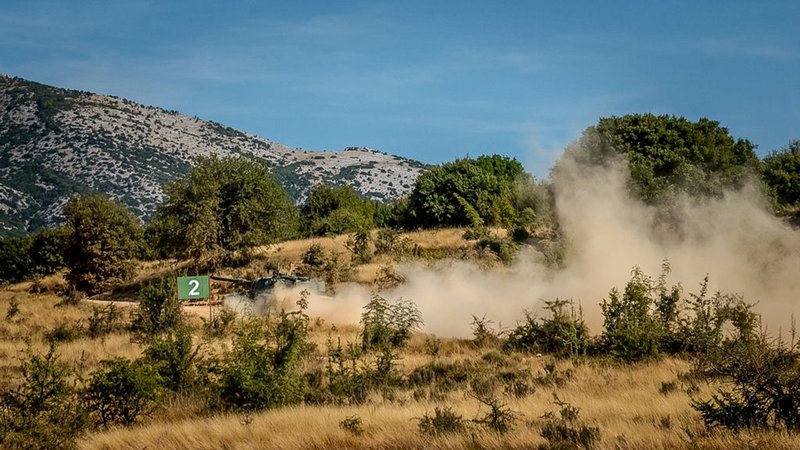 Το πεδίο βολής αρμάτων στην Ξάνθη