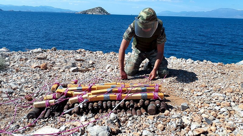 Ολα έτοιμα για την καταστροφή των εκρηκτικών