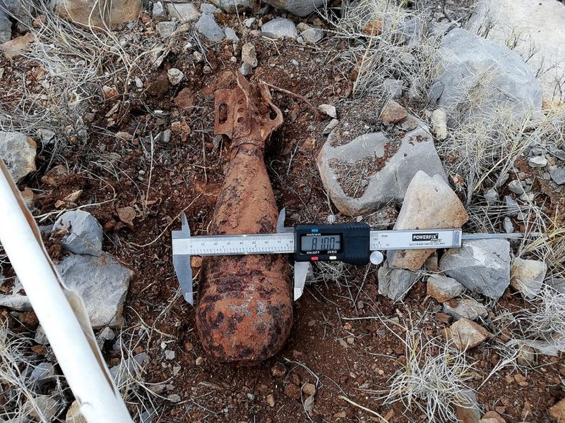 Μερικά από τα απομεινάρια πολεμικών συγκρούσεων του παρελθόντος