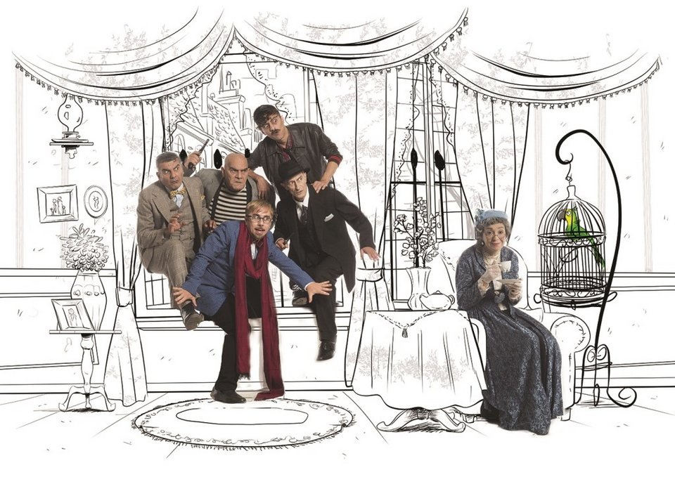 Η μαύρη κωμωδία «Η Συμμορία των πέντε» (The Ladykillers) από 10 Οκτωβρίου στο θέατρο Κιβωτός