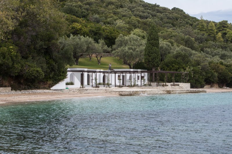 To σπίτι της παραλίας όπου περνούσε τα καλοκαίρια η οικογένεια Ωνάση