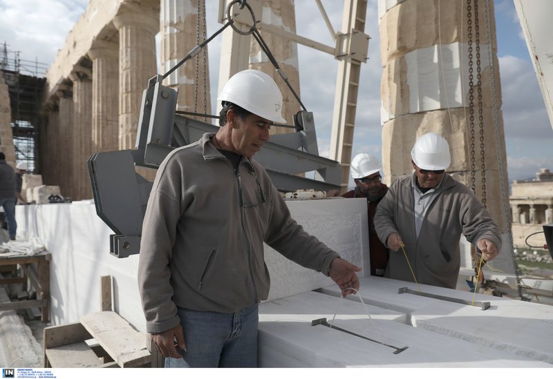 Δείτε φωτογραφίες από τα έργα συντήρησης στον Ιερό Βράχο της Ακρόπολης -Πού γίνονται παρεμβάσεις [εικόνες] | iefimerida.gr 18