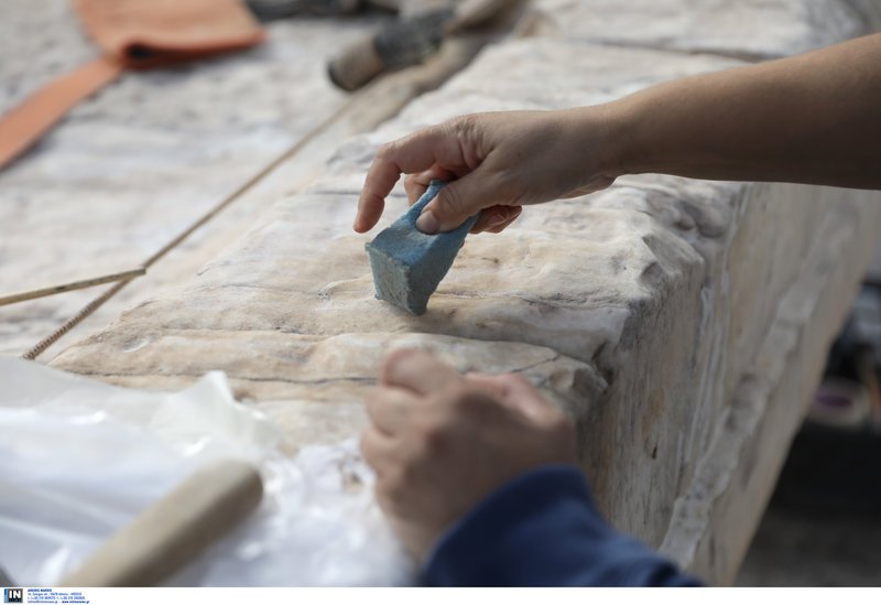 Δείτε φωτογραφίες από τα έργα συντήρησης στον Ιερό Βράχο της Ακρόπολης -Πού γίνονται παρεμβάσεις [εικόνες] | iefimerida.gr 7