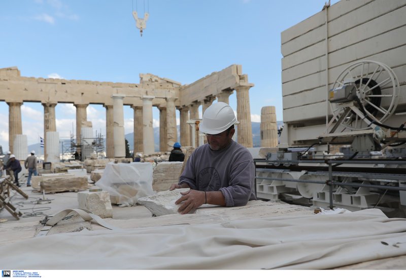 Τα εργα στην Ακρόπολη περιλαμβάνονται στο ΕΣΠΑ 2014-2020