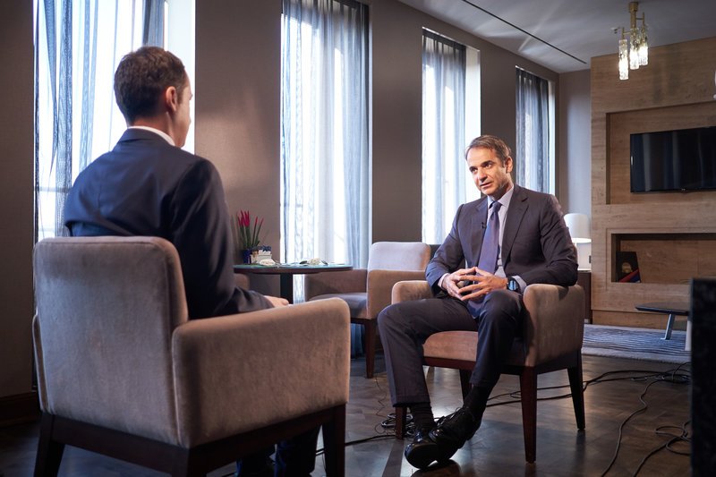 Μητσοτάκης στη σερβική τηλεόραση: Αξιοθρήνητες οι επιδόσεις της κυβέρνησης Τσίπρα - Φωτογραφία: ΠΑΠΑΜΗΤΣΟΣ ΔΗΜΗΤΡΗΣ