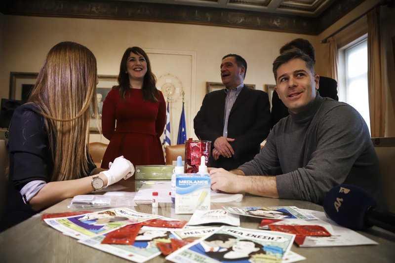 Ο Αλέξανδρος Μπουρδούμης εξατάστηκε μέσα σε λίγα λεπτά