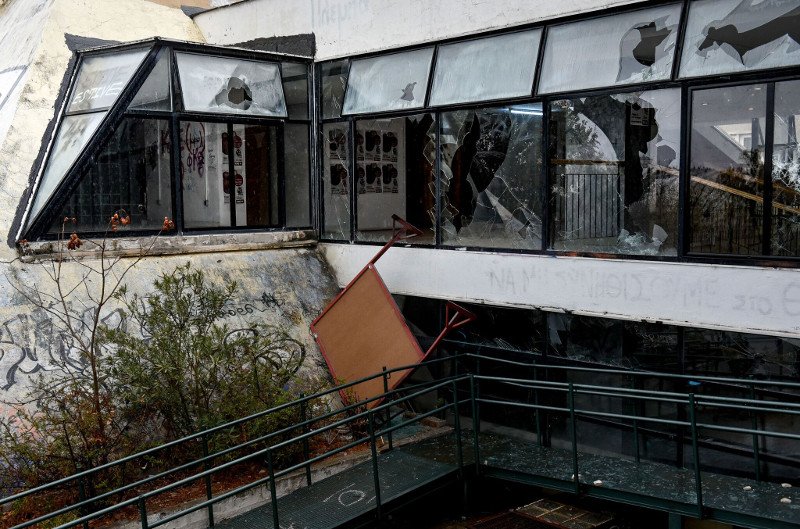 Η εικόνα του ΑΠΘ μετά τα γεγονότα της επετείου του Πολυτεχνείου