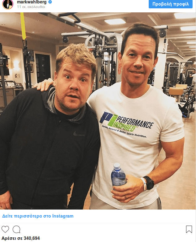 Ο Τζέιμς Κόρντεν έκανε το λάθος να γυμναστεί με τον Μαρκ Γουόλμπεργκ και έφτυσε αίμα [βίντεο] | iefimerida.gr 1