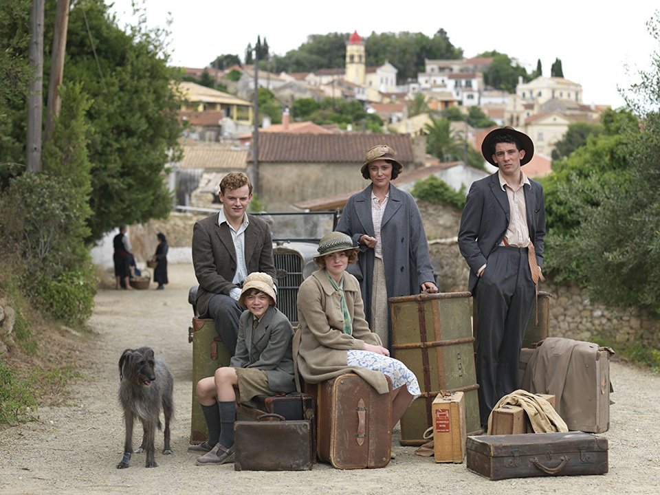 Στιγμιότυπο από το «THE DURRELLS» που γυρίστηκε στην Κέρκυρα