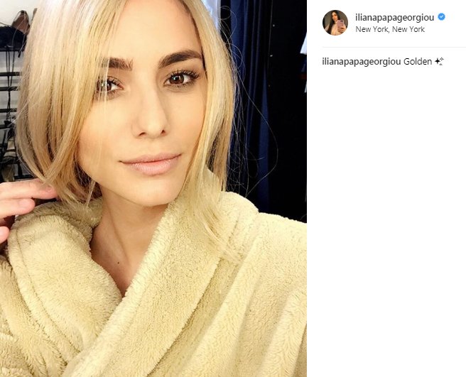 Η Ηλιάνα Παπαγεωργίου του GNTM ποζάρει εντελώς ξανθιά στη Νέα Υόρκη [εικόνες] | iefimerida.gr 0