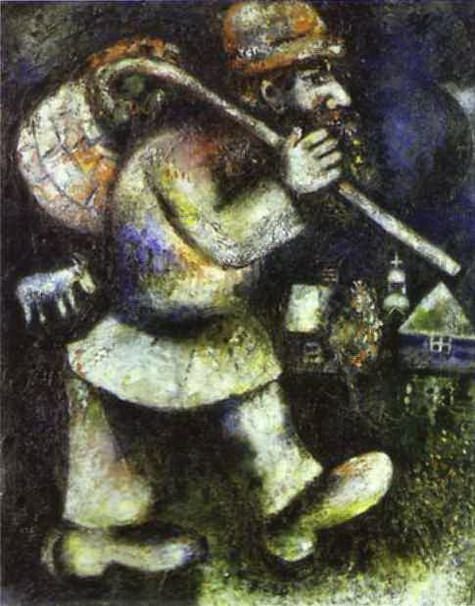 Περιπλανώμενος Ιουδαίος, 1923-1925 Marc Chagall