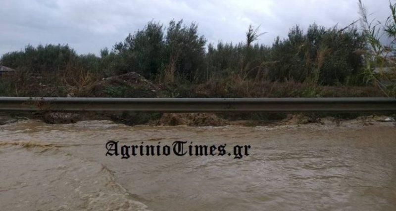 Πλημμύρισε χείμαρρος στο Κεφαλόβρυσο
