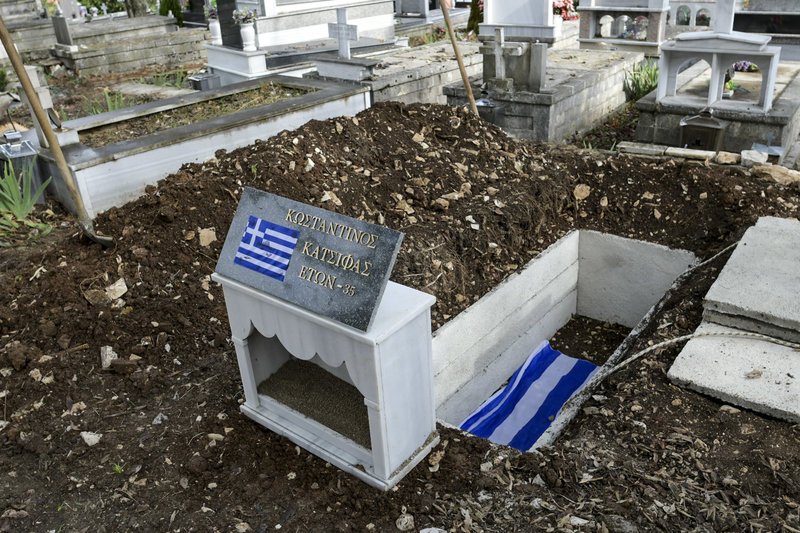 Το σημείο όπου θα ταφεί ο Κωνσταντίνος Καστίφας