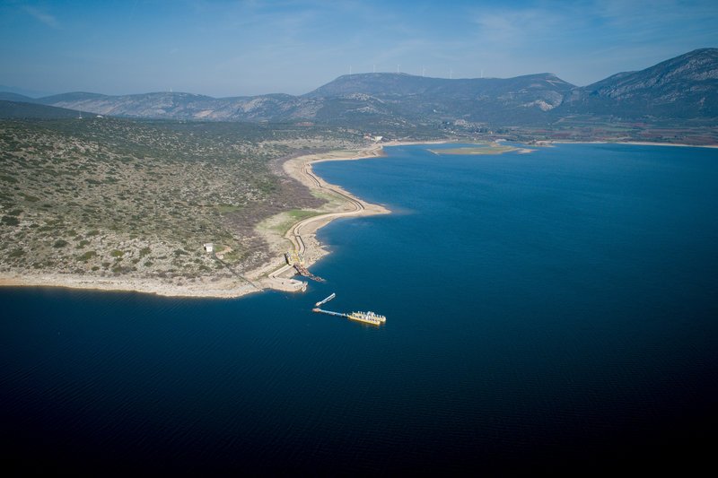 Η θέα στην Υλίκη από ψηλά κόβει την ανάσα