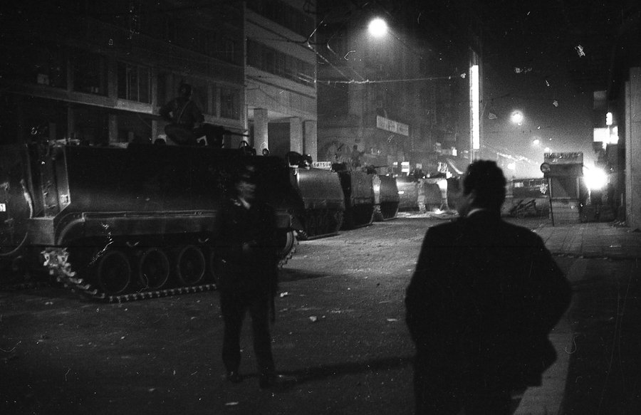 Τανκς πλημμυρίζουν την Πατησίων