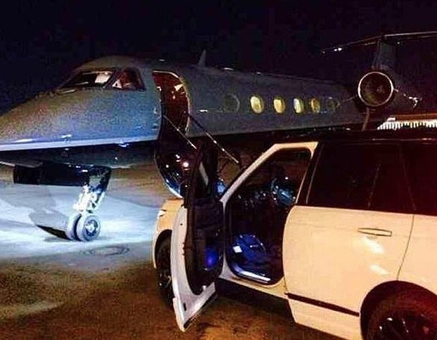 Ένα από τα ιδιωτικά τζετ του Ελ Τσάπο, σε φωτογραφία που ανήρτησε ο γιος του Ιβάν στο Facebook