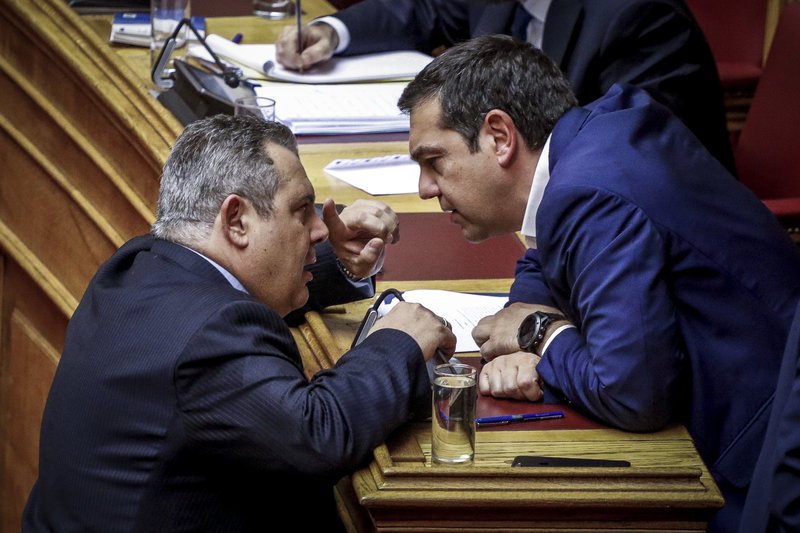 Συνομιλία Τσίπρα- Καμμένου