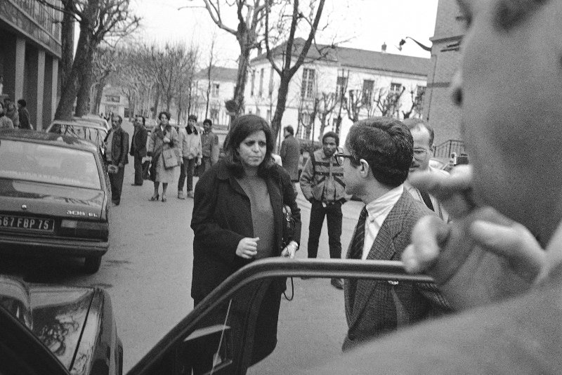 Μετά από την νοσηλεία της σε νοσοκομείο στο Παρίσι.