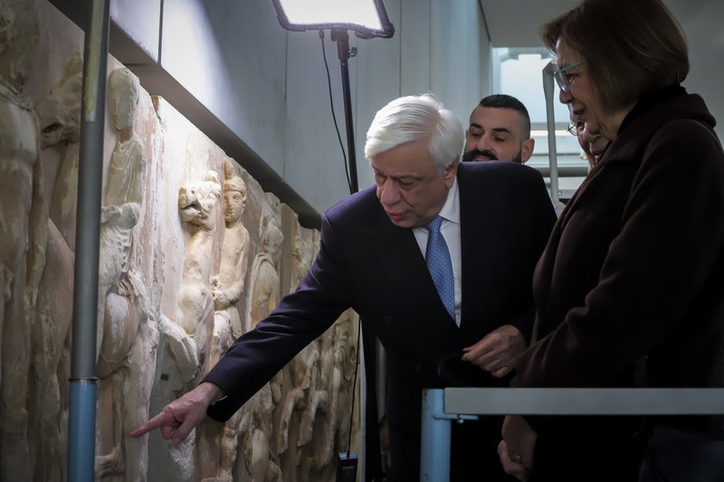 Στο μουσείο Ακρόπολης ο Προκόπης Παυλόπουλος