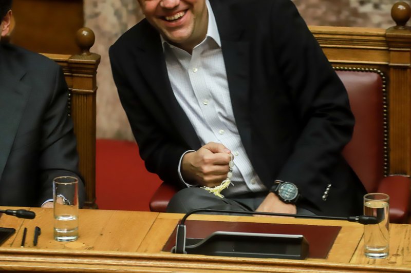 Και δεν σταμάτησε να παίζει στιγμή -Φωτογραφία:EUROKΙNISSI/ΓΙΩΡΓΟΣ ΚΟΝΤΑΡΙΝΗΣ