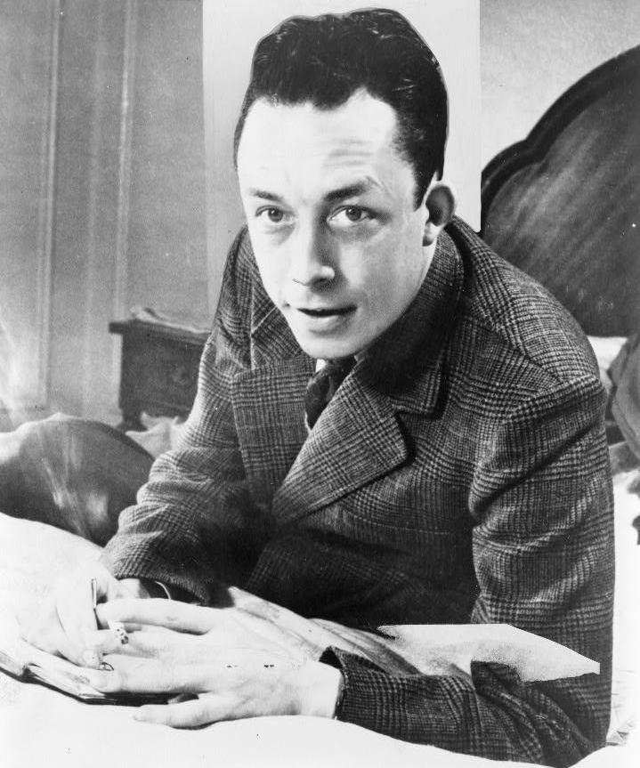 Ο Αλμπέρ Καμύ (Albert Camus, 7 Νοεμβρίου 1913 – 4 Ιανουαρίου 1960) ήταν Γάλλος φιλόσοφος, λογοτέχνης και συγγραφέας, ιδρυτής του Theatre du Travail (1935), για το οποίο δούλεψε ως σκηνοθέτης, διασκευαστής και ηθοποιός. Χρωστά σχεδόν εξίσου τη φήμη του στα μυθιστορήματά του Ο Ξένος και Η Πανούκλα, στα θεατρικά του έργα Καλιγούλας και Οι δίκαιοι και τέλος στα φιλοσοφικά του δοκίμια Ο Μύθος του Σίσυφου και Ο επαναστατημένος άνθρωπος. Τιμήθηκε το 1957 με το Βραβείο Νόμπελ Λογοτεχνίας.