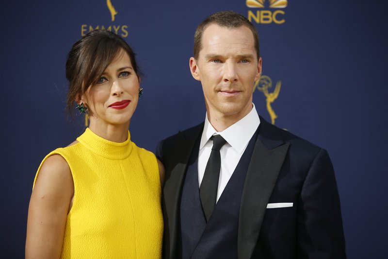 Η Σόφι Χάντερ και ο ταλαντούχος Μπένεντικτ Κάμπερμπατς / Φωτογραφία: AP Images