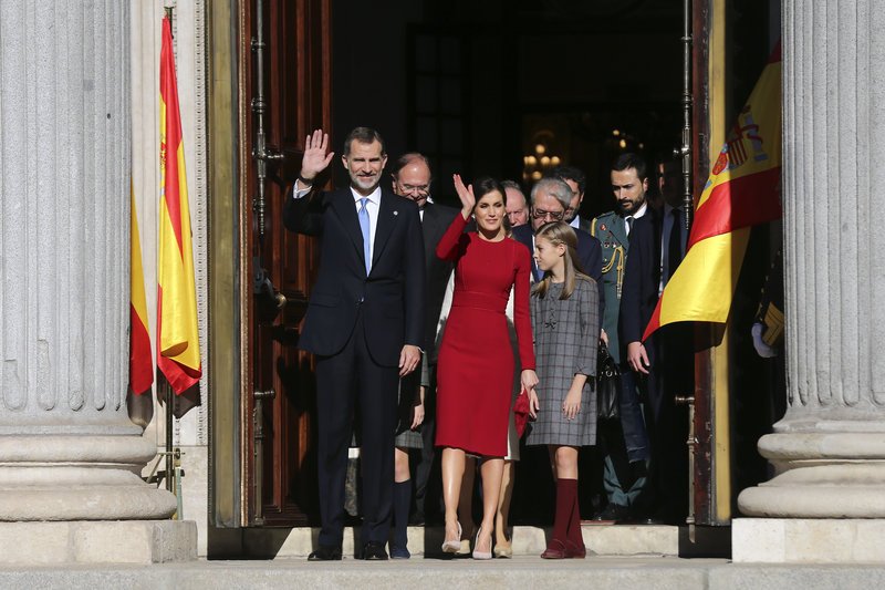 H βασίλισσα Λετίθια Ορτίθ / Φωτογραφία: AP Images