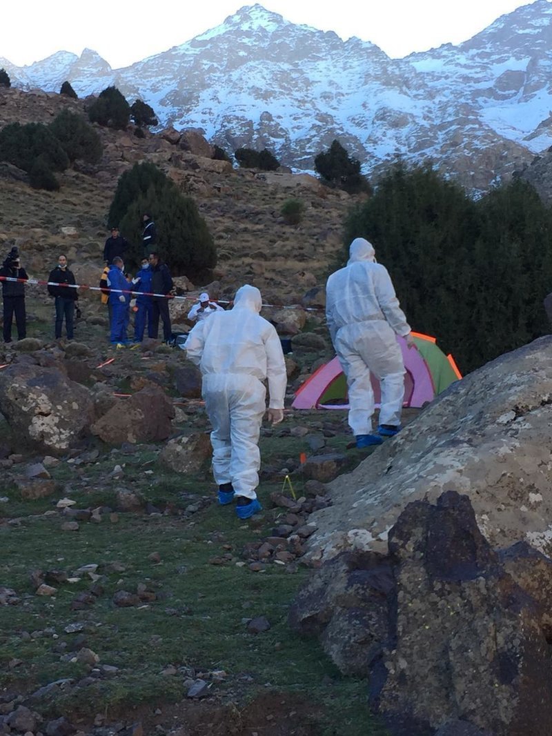 Τις σορούς των δύο γυναικών εντόπισαν τουρίστες, που ειδοποίησαν την αστυνομία (Φωτογραφία: ΑΡ)
