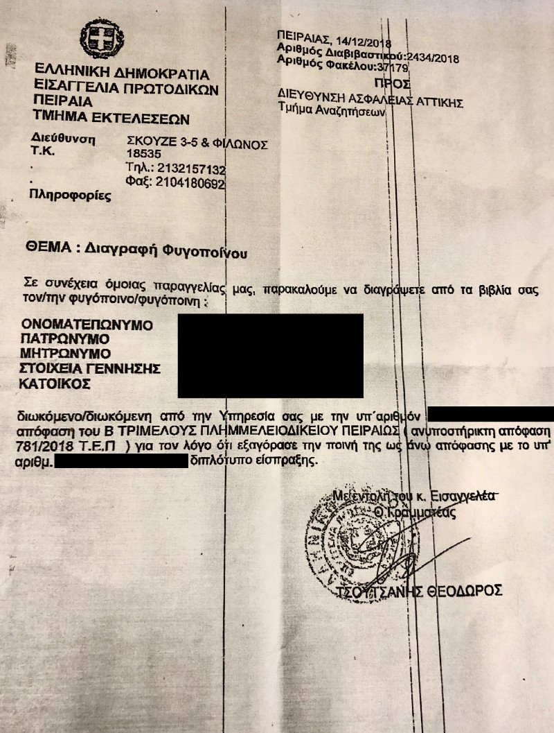 Συνέλαβαν πολίτη στην είσοδο της Βουλής γιατί είχαν λάθος στοιχεία ότι χρωστούσε! Απίστευτη ιστορία, για δεύτερη φορά | iefimerida.gr 0