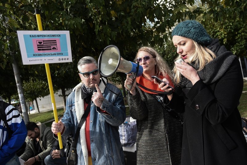 Συγκέντρωση διαμαρτυρίας για τον Ζακ Κωστόπουλο στη ΓΑΔΑ [εικόνες] | iefimerida.gr 2