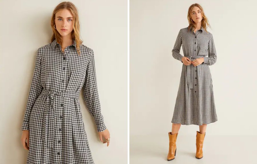 Το μήκος, ο γιακάς, τα μανίκια είναι σχεδόν ίδια. 