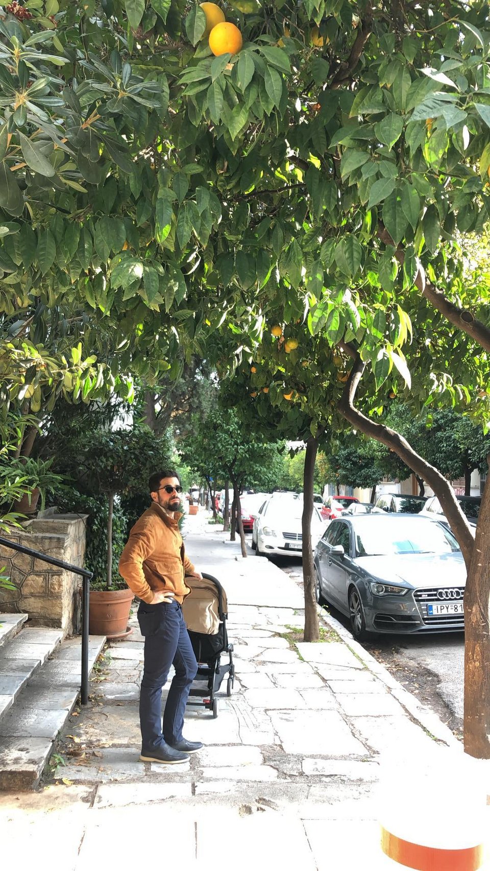 Το ζευγάρι βρίσκεται στην Αθήνα λόγω του χριστουγεννιάτικου bazaar του Συλλόγου ΕΛΠΙΔΑ