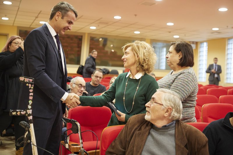 Ο πρόσεδρος της ΝΔ τόνισε πως θα ήθελε στα ζητήματα που αφορούν την αναπηρία να μπορούμε να διαμορφώσουμε μία διακομματική συναίνεση