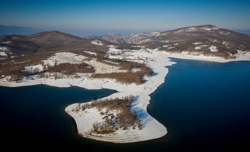 Το τοπίο είναι ξεχωριστό και θα έλεγε κανείς πως δεν μοιάζει να βρίσκεται στην Ελλάδα