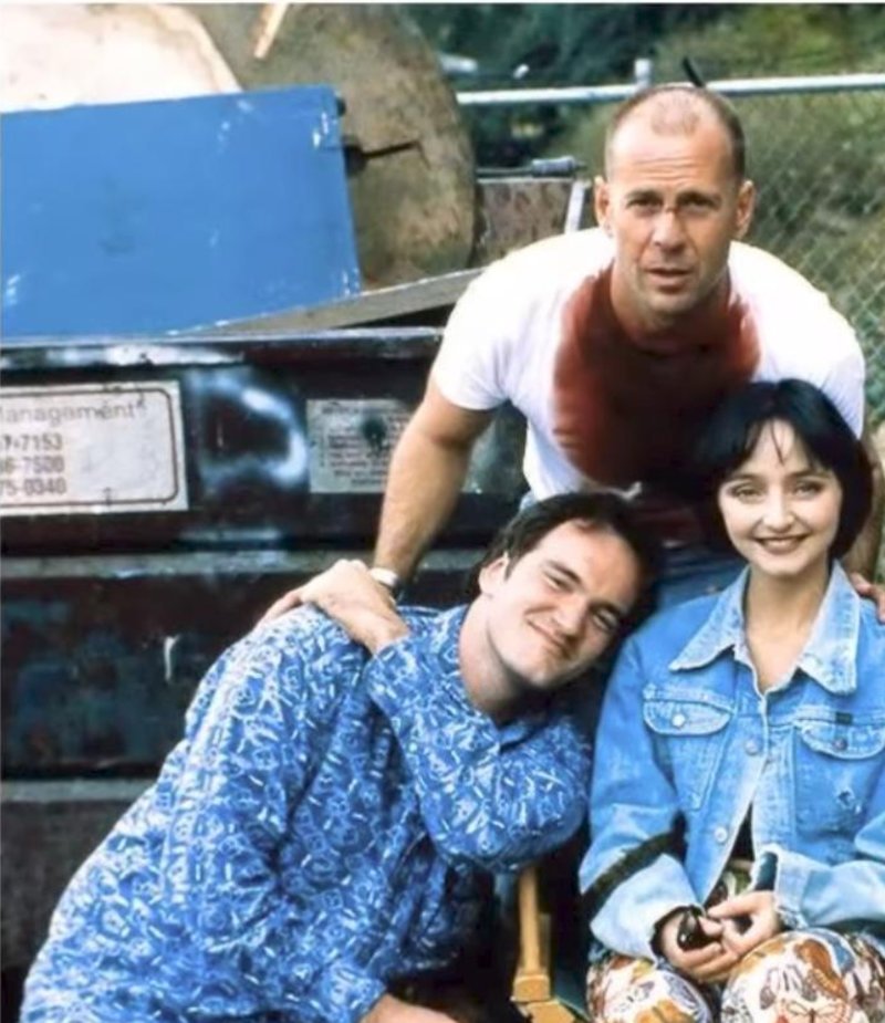 1994: Στα γυρίσματα του Pulp Fiction: Κουέντιν Ταραντίνο, Μπρους Γουίλις και Μαρία ντε Μεντέιρος