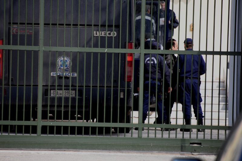Νωρίς το πρωί ο Ριχάρδος μεταφέρθηκε στις φυλακές Ναυπλίου- φωτογραφία eurokinissi